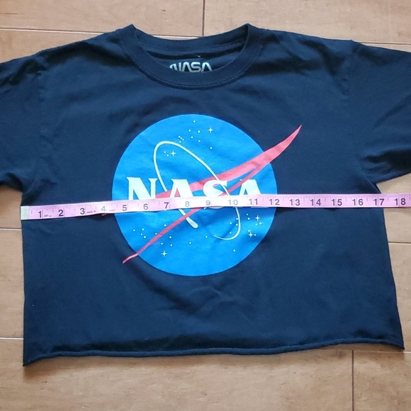 Forever 21 Nasa Space Core Crop Top Womens XS/Girls XL/Teen - Picture 2 of 4